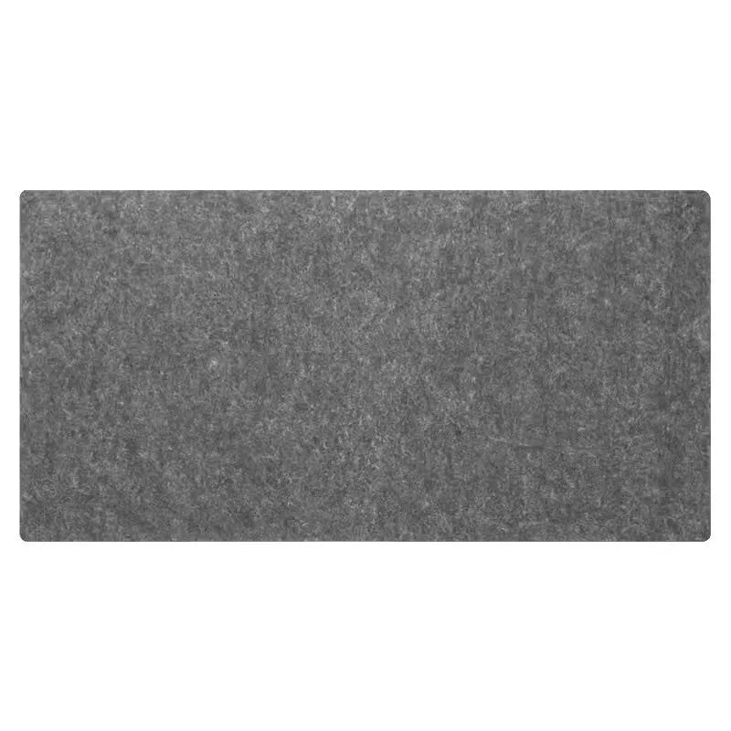 Large Wool Felt Gaming Desk Mat – Non-Slip Keyboard & Mouse Pad