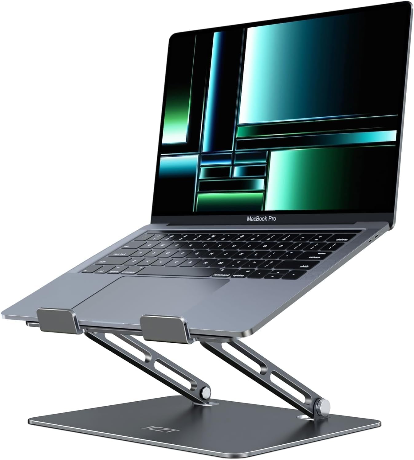 Adjustable Laptop Stand, Aluminum Laptop Stand for Desk, Classic Grey